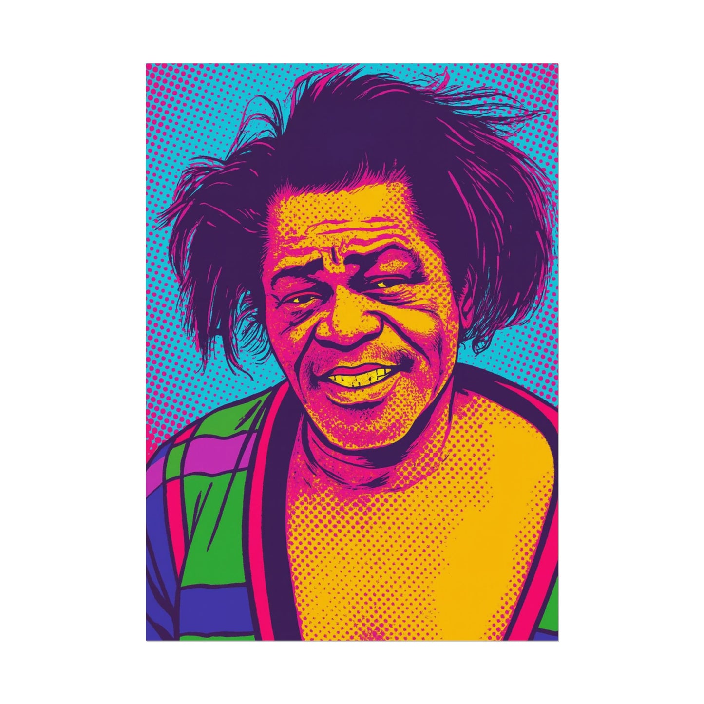 James Brown Pop Art Poster