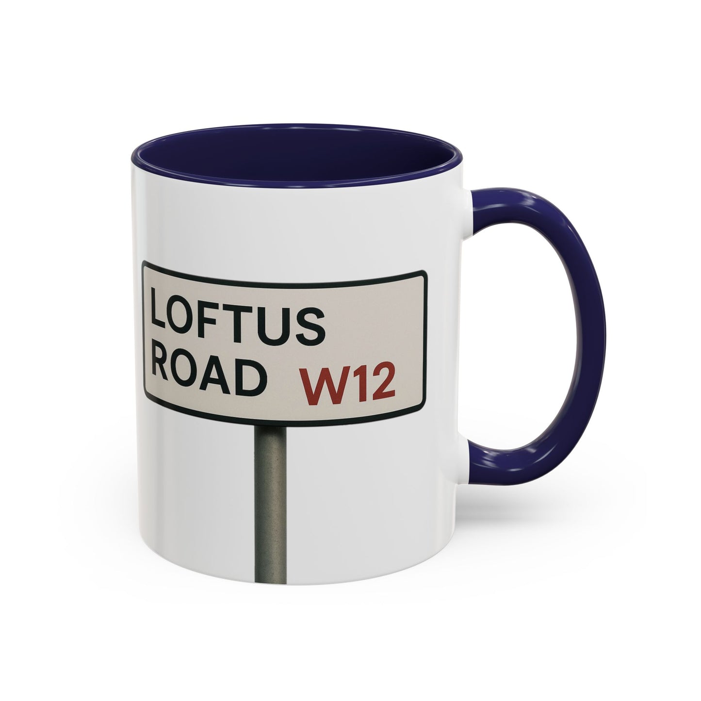 Loftus Road QPR Road Sign Mug