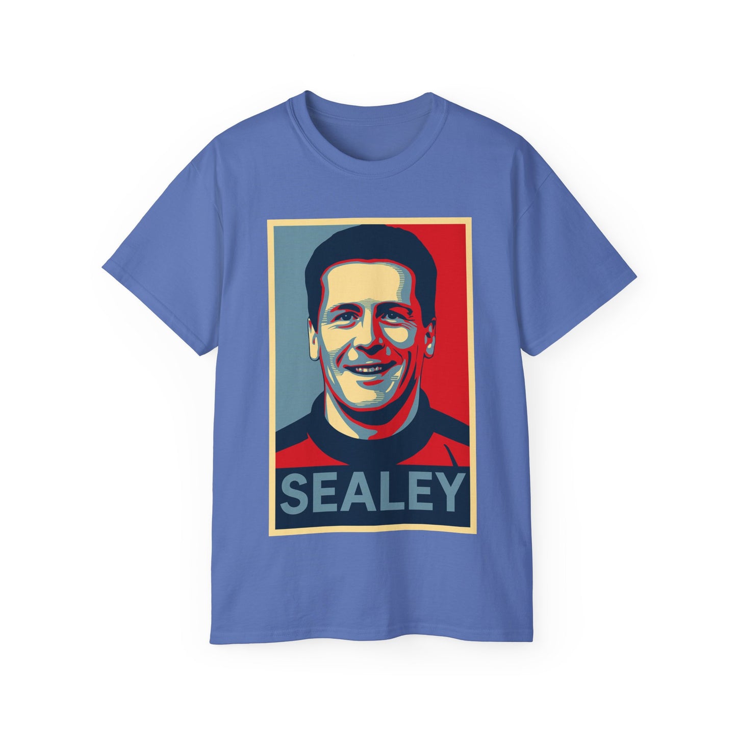 Les Sealey Hope Poster T-Shirt - Manchester United Luton Town