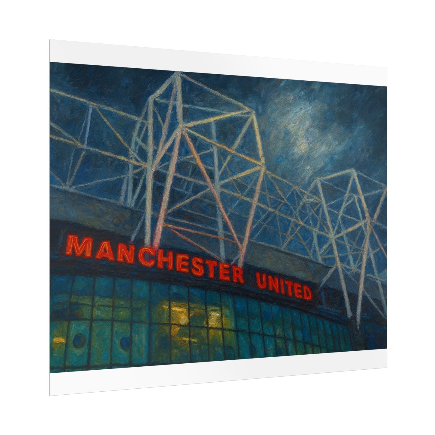 Manchester United Old Trafford Rolled Poster