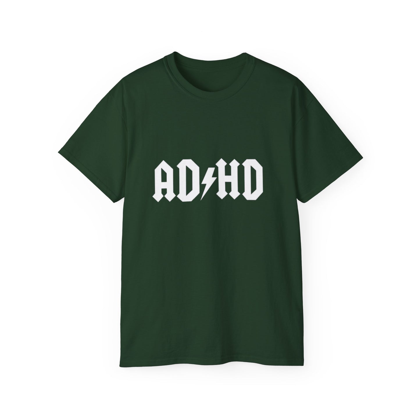 AD/HD White T-Shirt