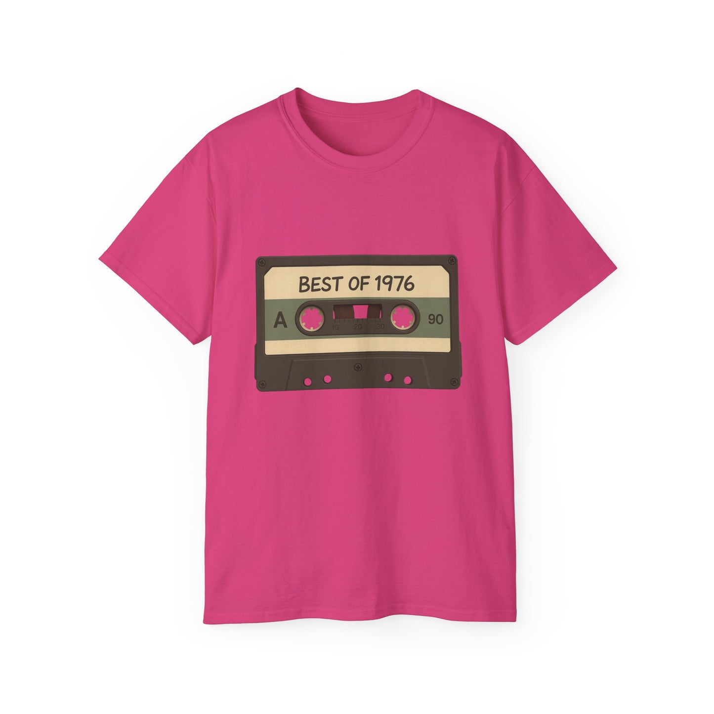 Retro Cassette Tape Best of 1976 T-Shirt