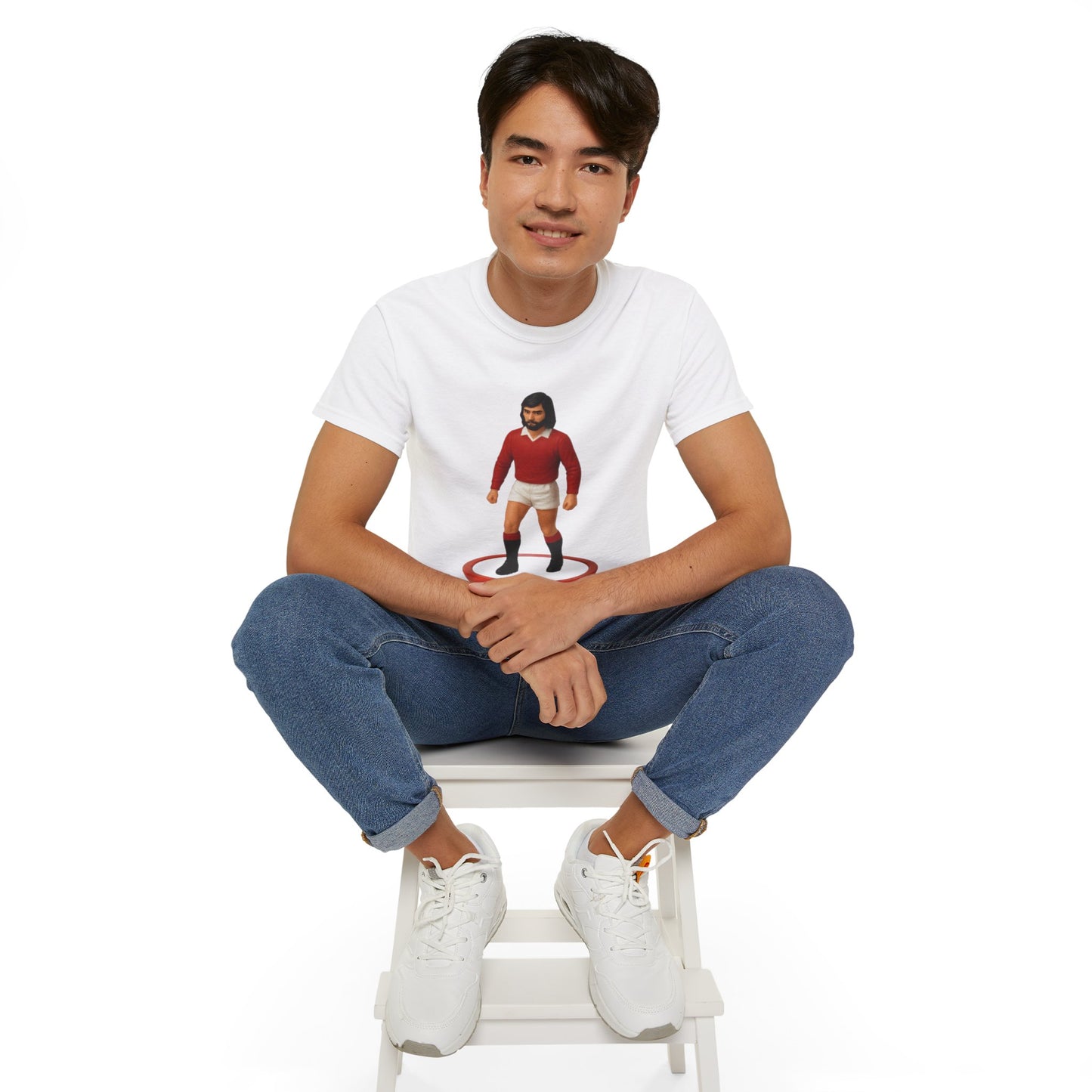 George Best Subbuteo T-Shirt - Manchester United