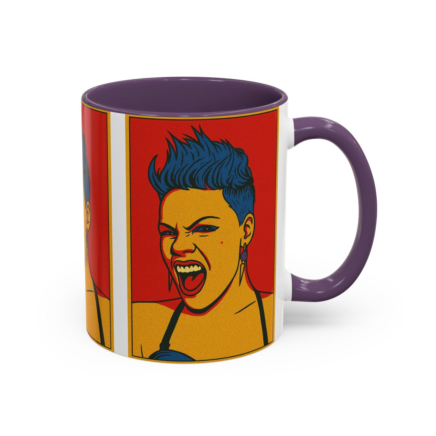 Pink Pop Art Mug