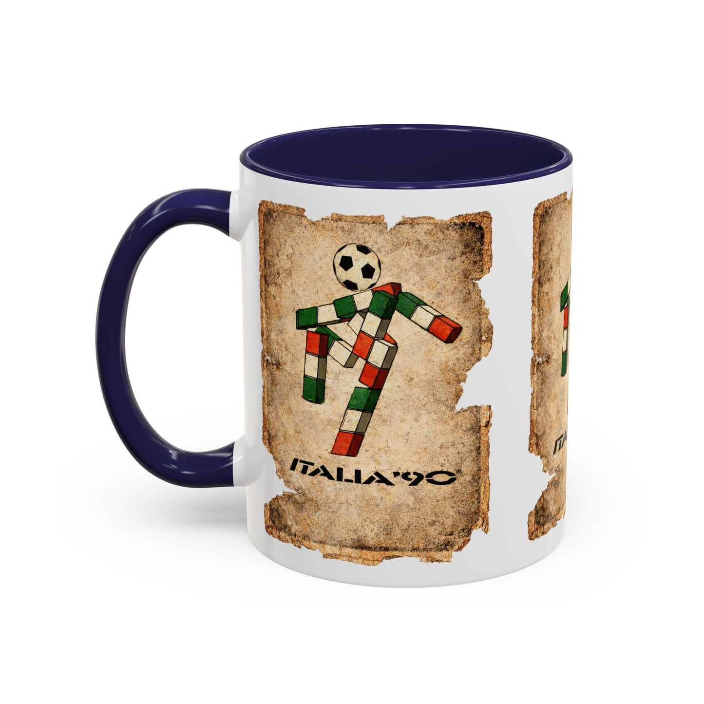 Italia 90 Ciao Mascot Poster Coffee Mug (11, 15oz)