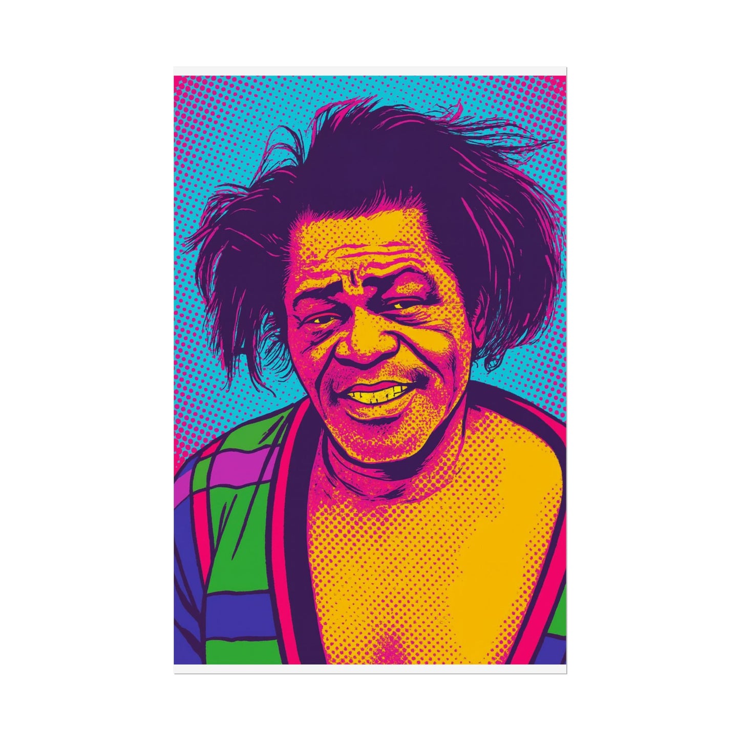 James Brown Pop Art Poster