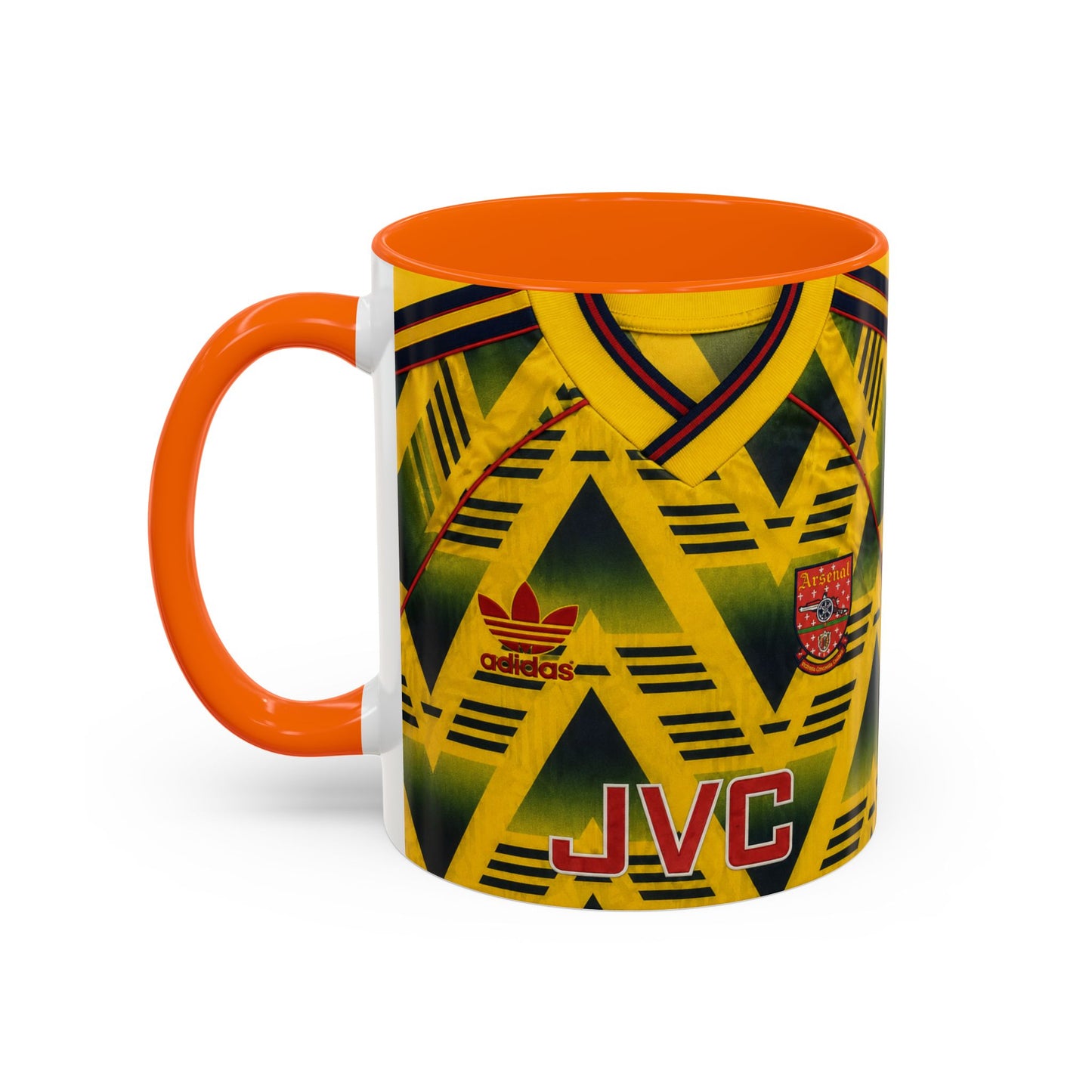 Arsenal Away Bruised Banana Shirt Accent Coffee Mug (11, 15oz)