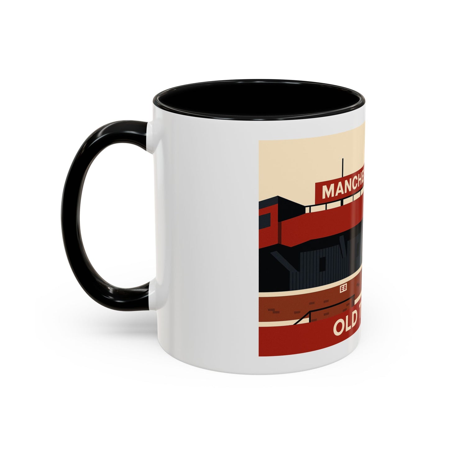 Manchester United - Old Trafford 1980s Mug