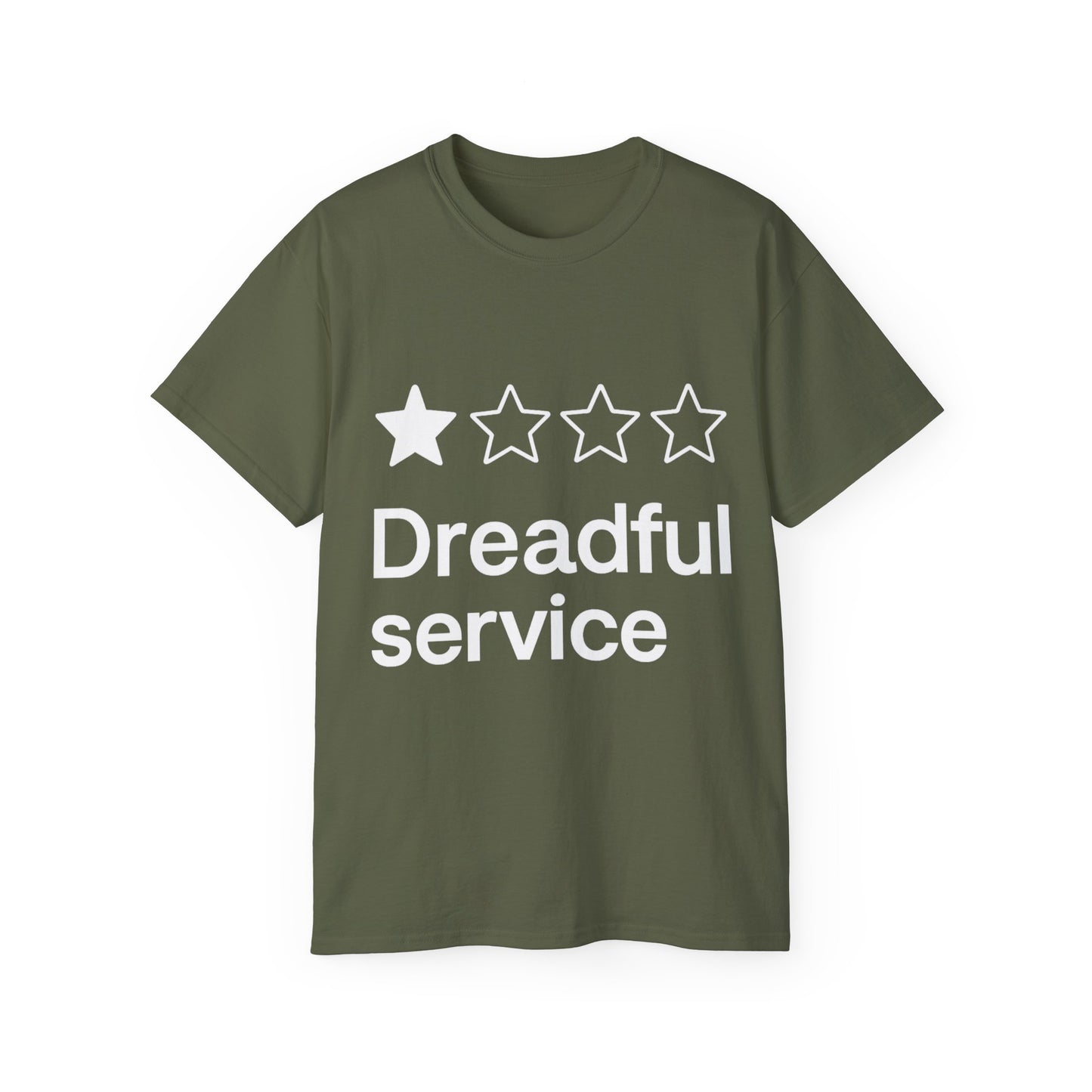 One Star Dreadful Service T-Shirt