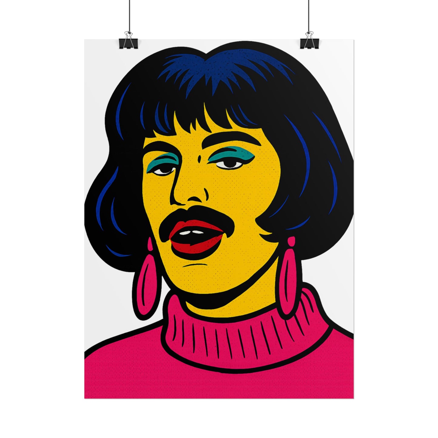 Mercury Pop Art I Want To Break Free Poster