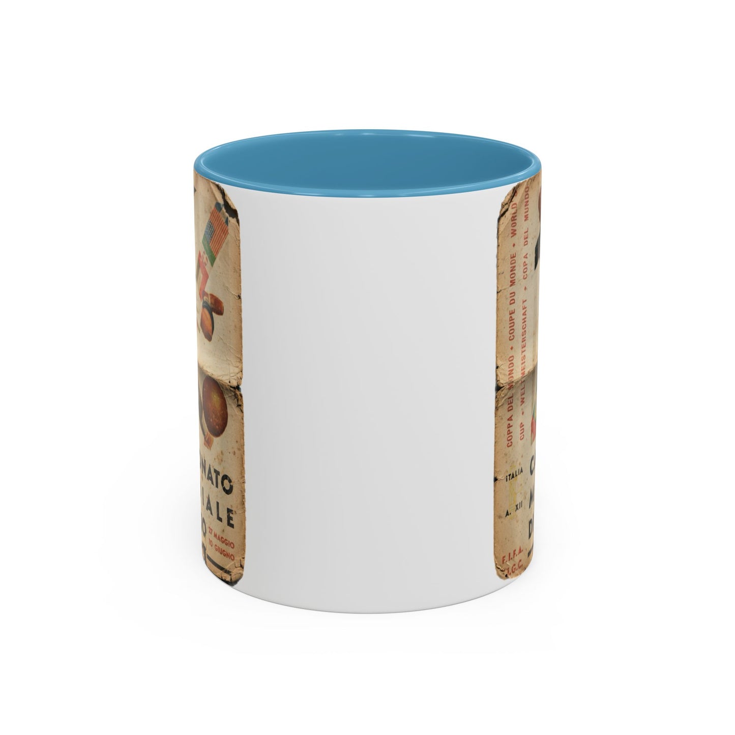Italy 1934 World Cup Poster Coffee Mug (11, 15oz)