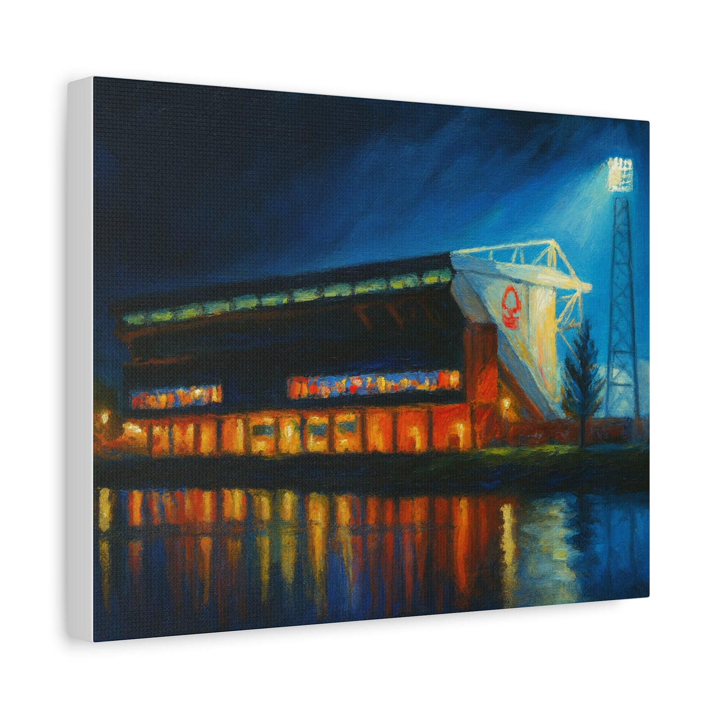 Nottingham Forest City Ground Art Canvas