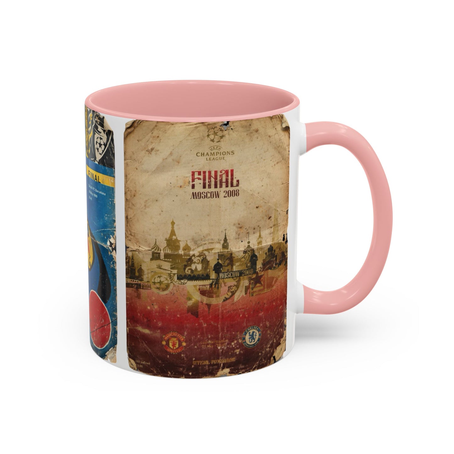 Manchester United European Cup Champions League Poster Coffee Mug (11, 15oz)