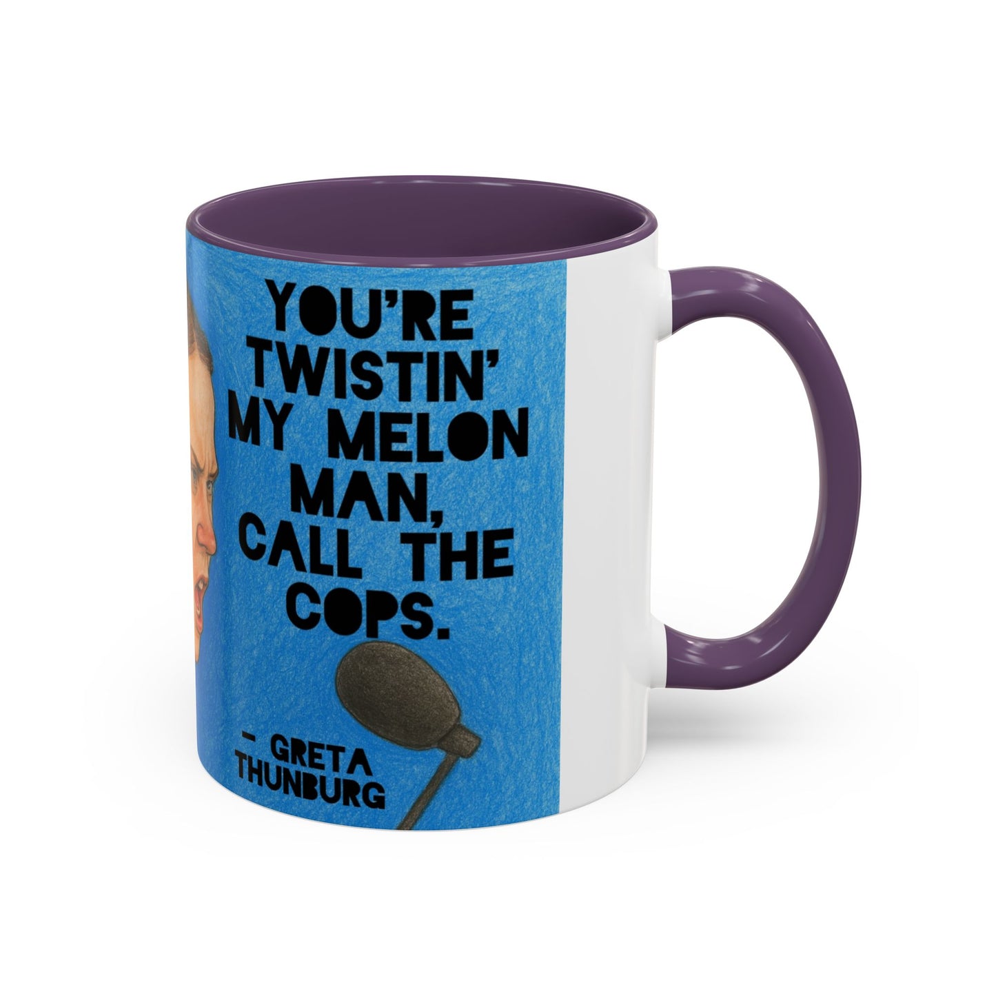 Greta Thunberg Happy Mondays Step On Mug