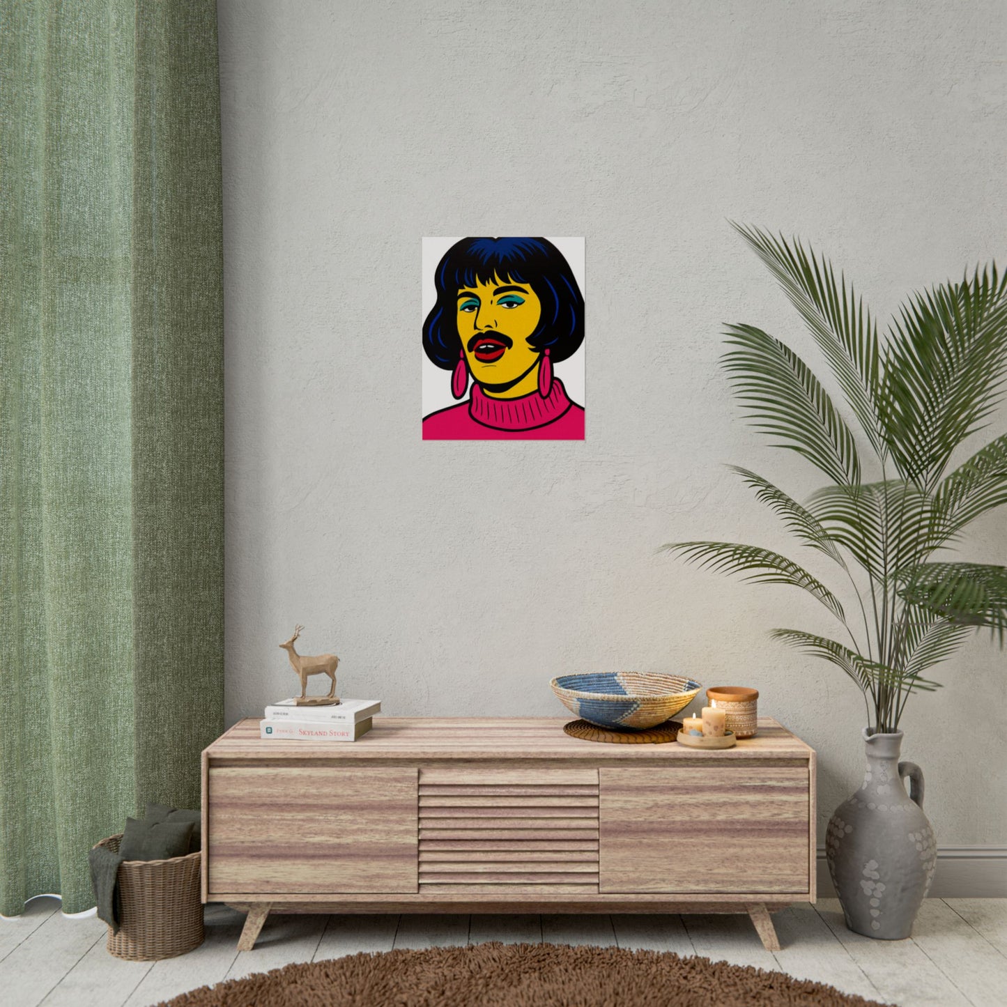 Mercury Pop Art I Want To Break Free Poster