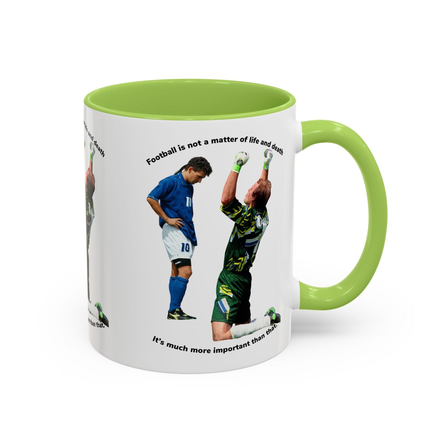 Roberto Baggio Football Life and Death Mug