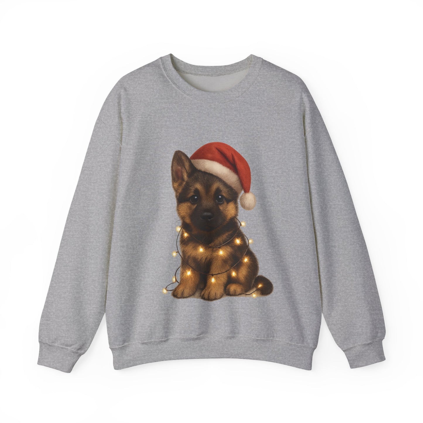 Alsatian Puppy Christmas Dog Sweatshirt