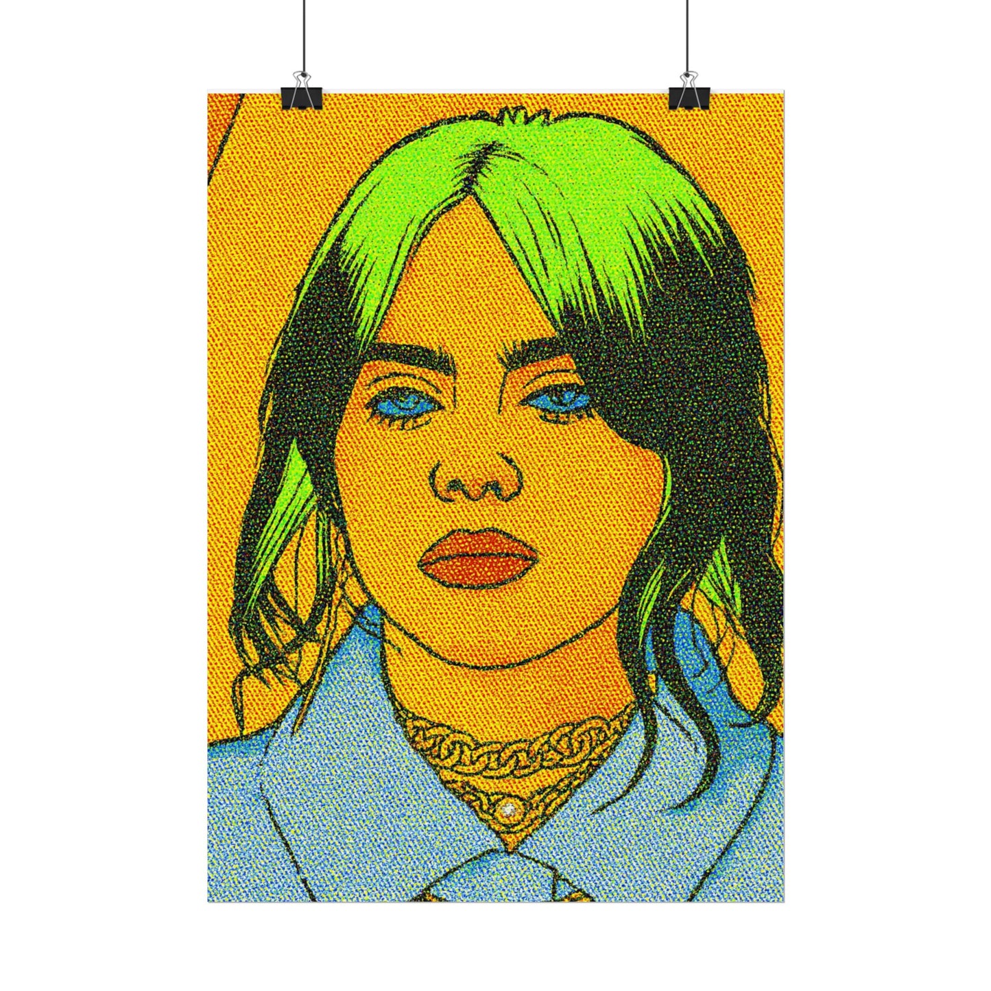 Billie Pop Art Poster