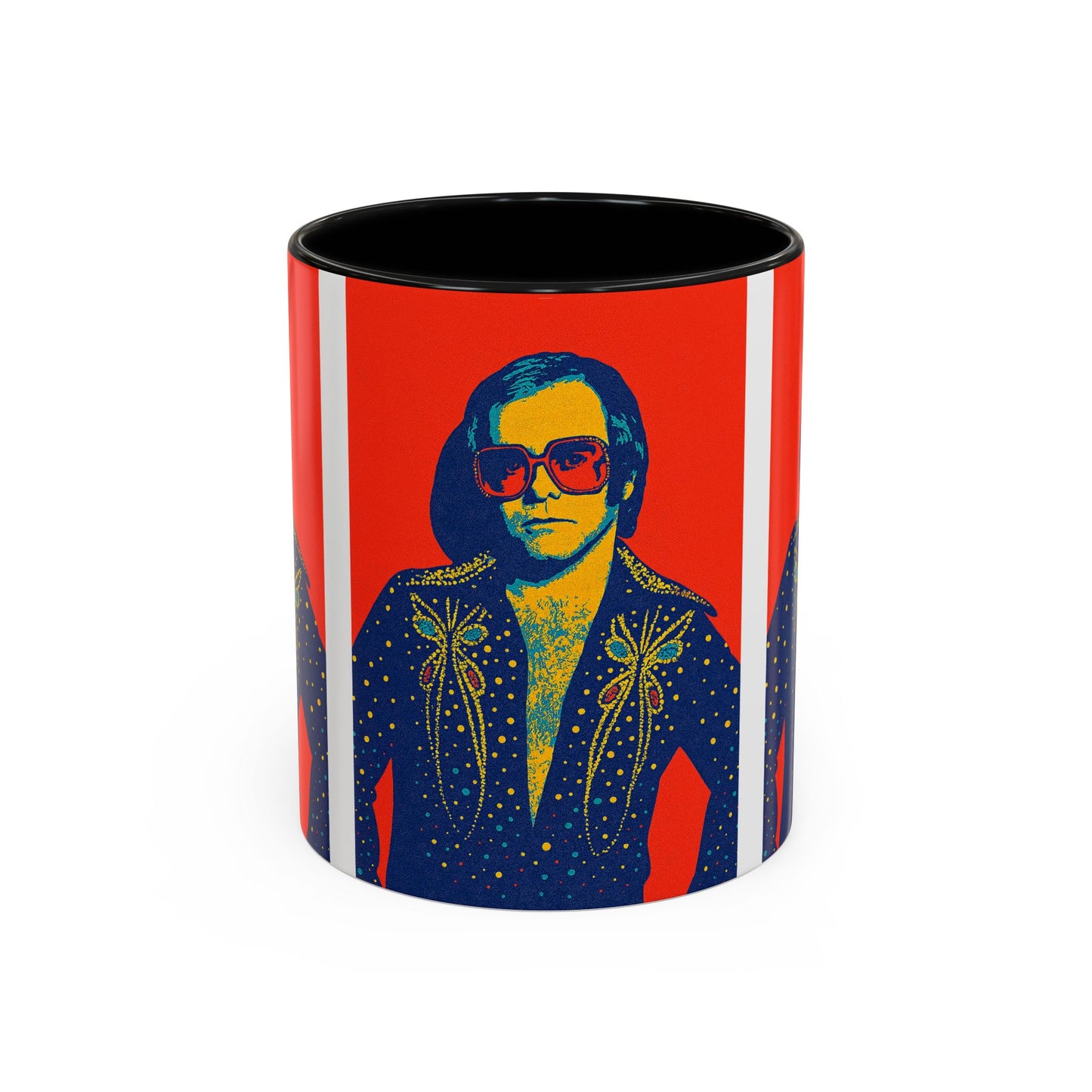 E. John Pop Art Mug