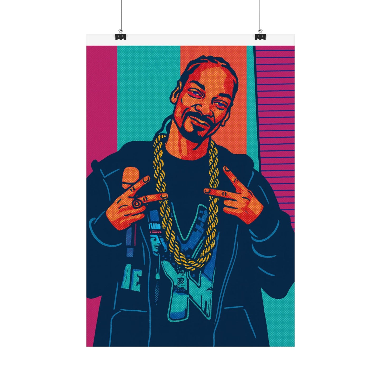 Snoop Dogg Pop Art Poster