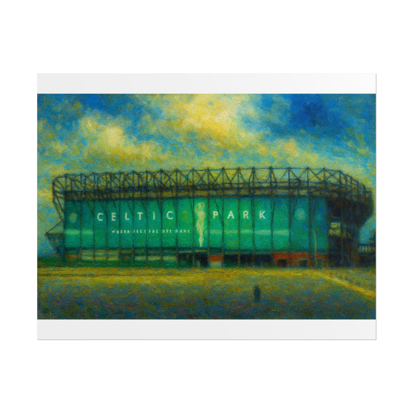 Celtic FC Celtic Park Art Print Poster