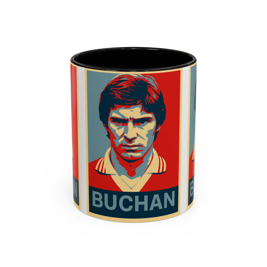 Martin Buchan Hope Poster Mug - Manchester United