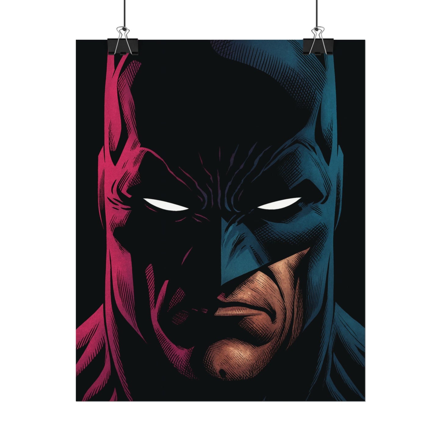 Batman Head Poster