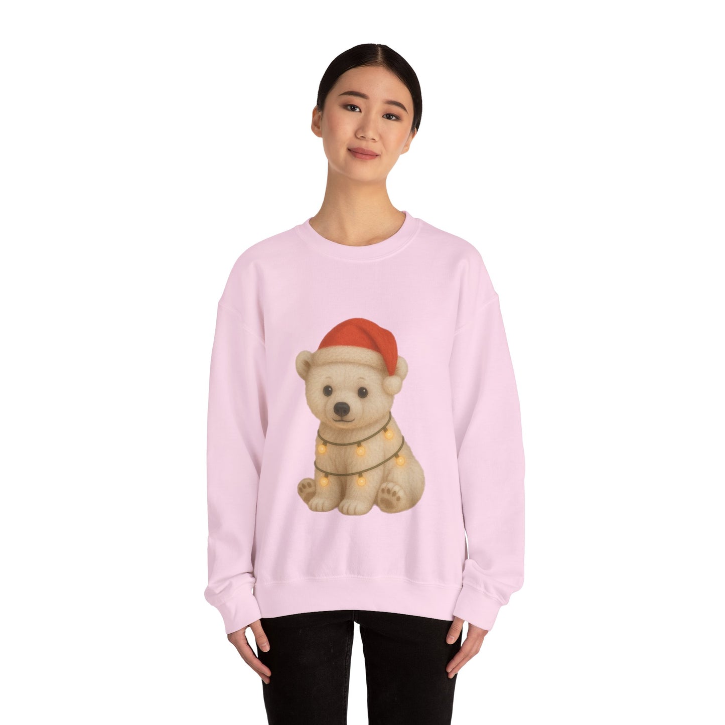 Cozy Christmas Polar Bear Sweatshirt