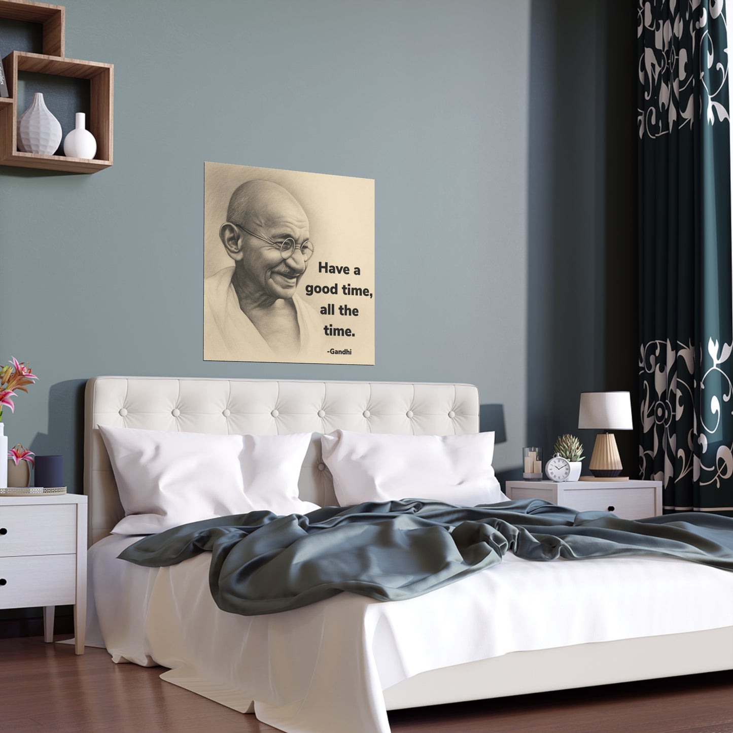 Gandhi Quote Wall Art Poster