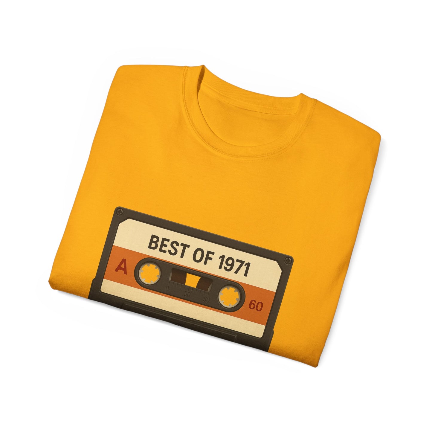Retro Cassette Tape Best of 1971 T-Shirt