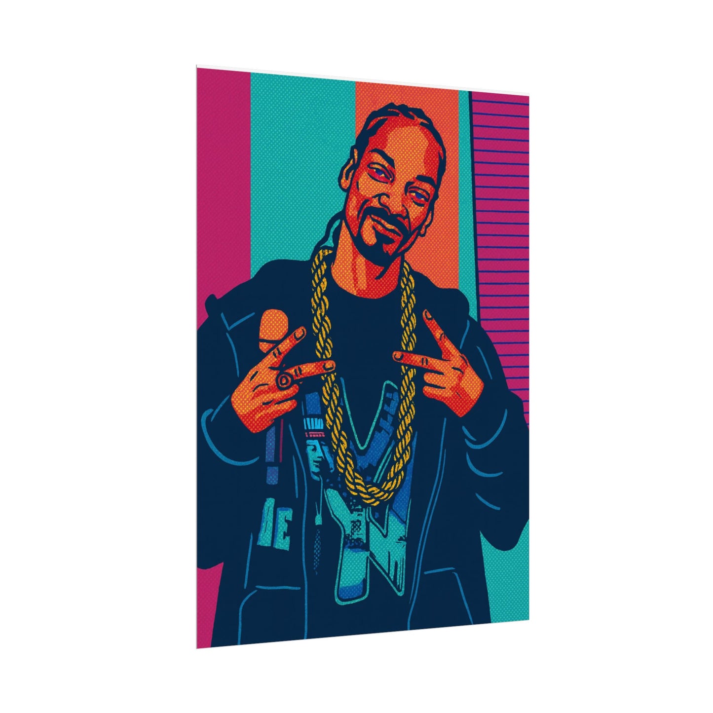 Snoop Dogg Pop Art Poster