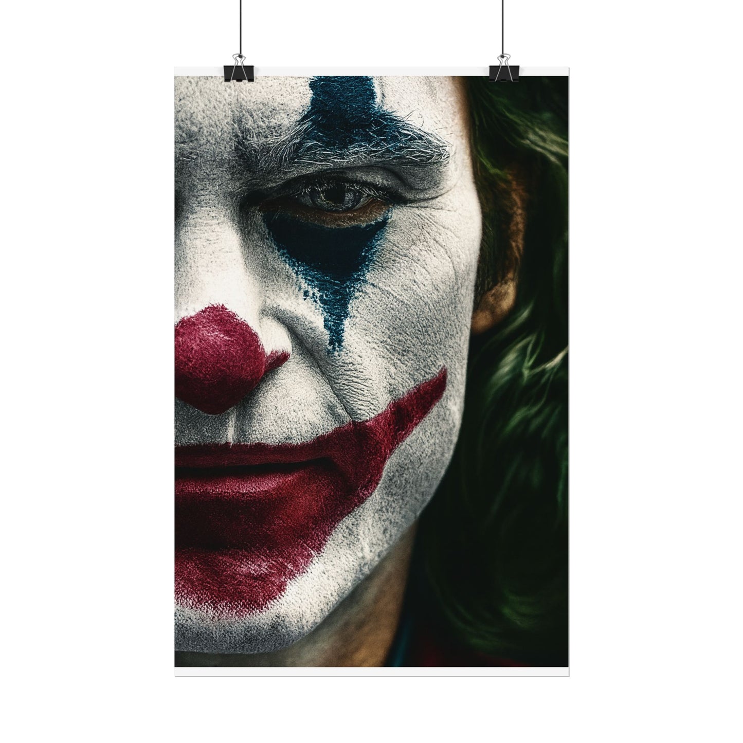 Joker Half Face Poster