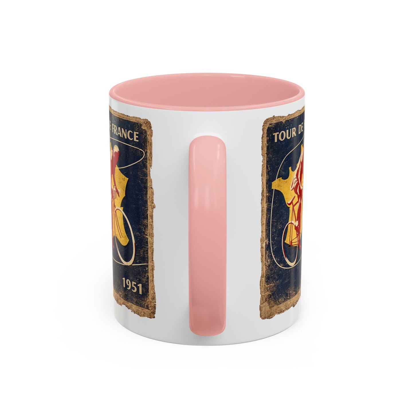 Tour de France 1951 Poster  Coffee Mug (11, 15oz)