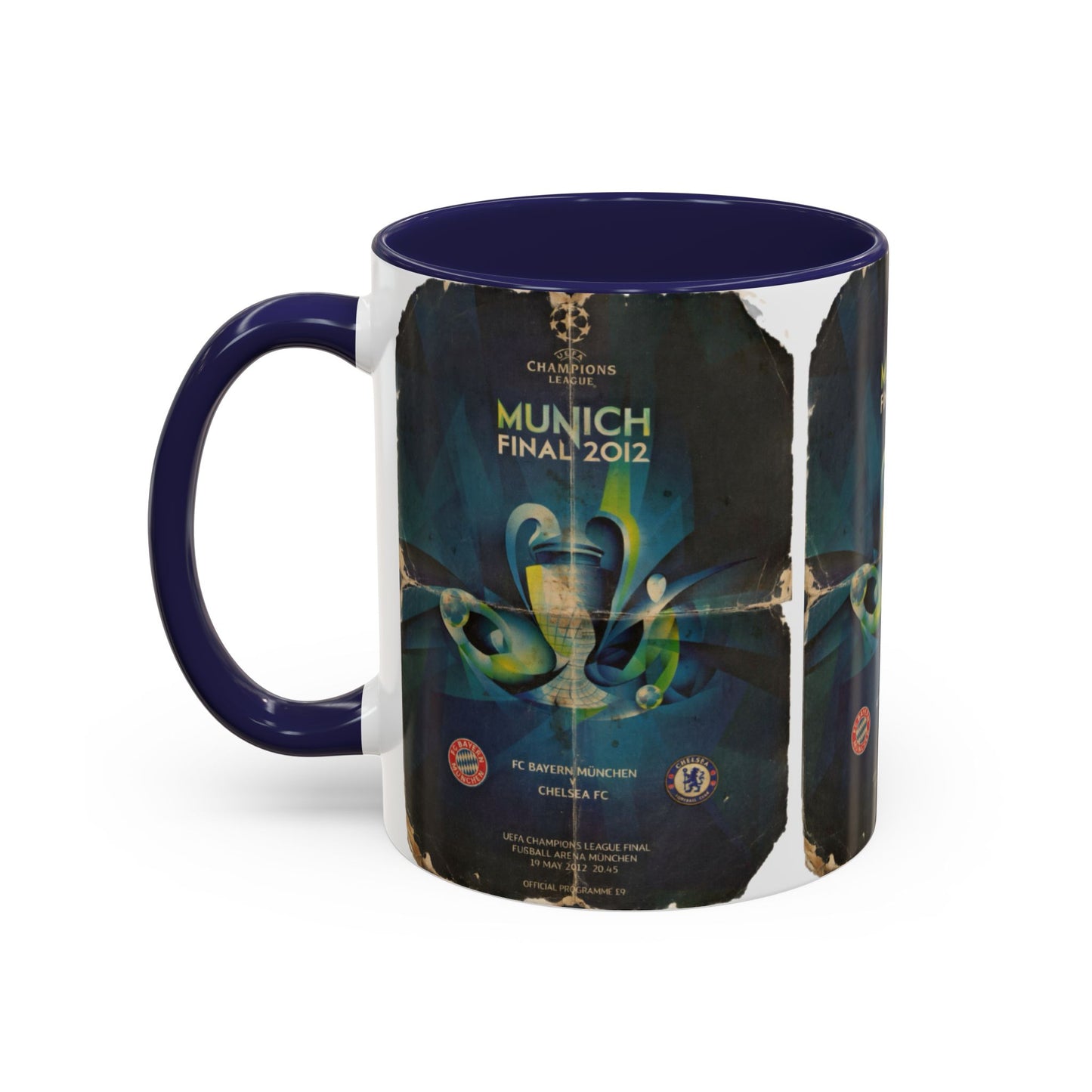 2012 UCL Chelsea Bayern Munich Final Poster Accent Coffee Mug (11, 15oz)