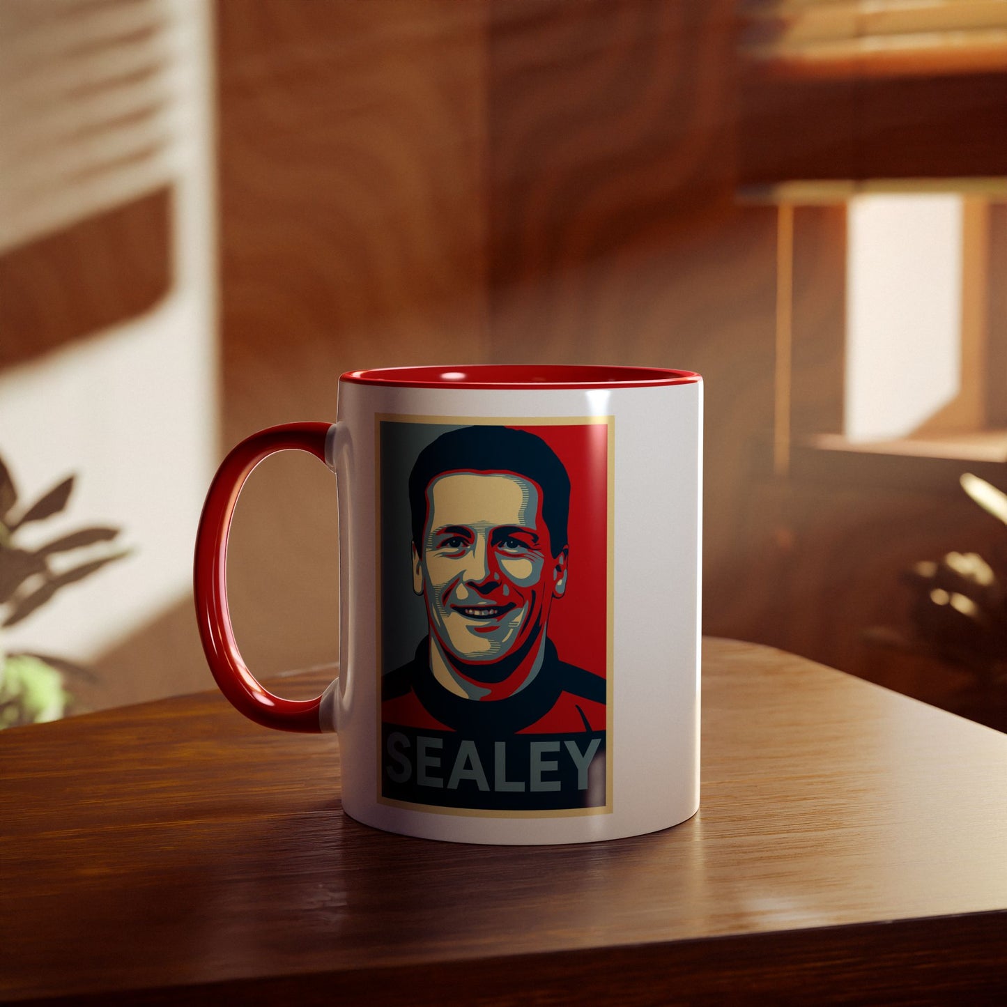 Les Sealey Hope Poster Mug - Manchester United