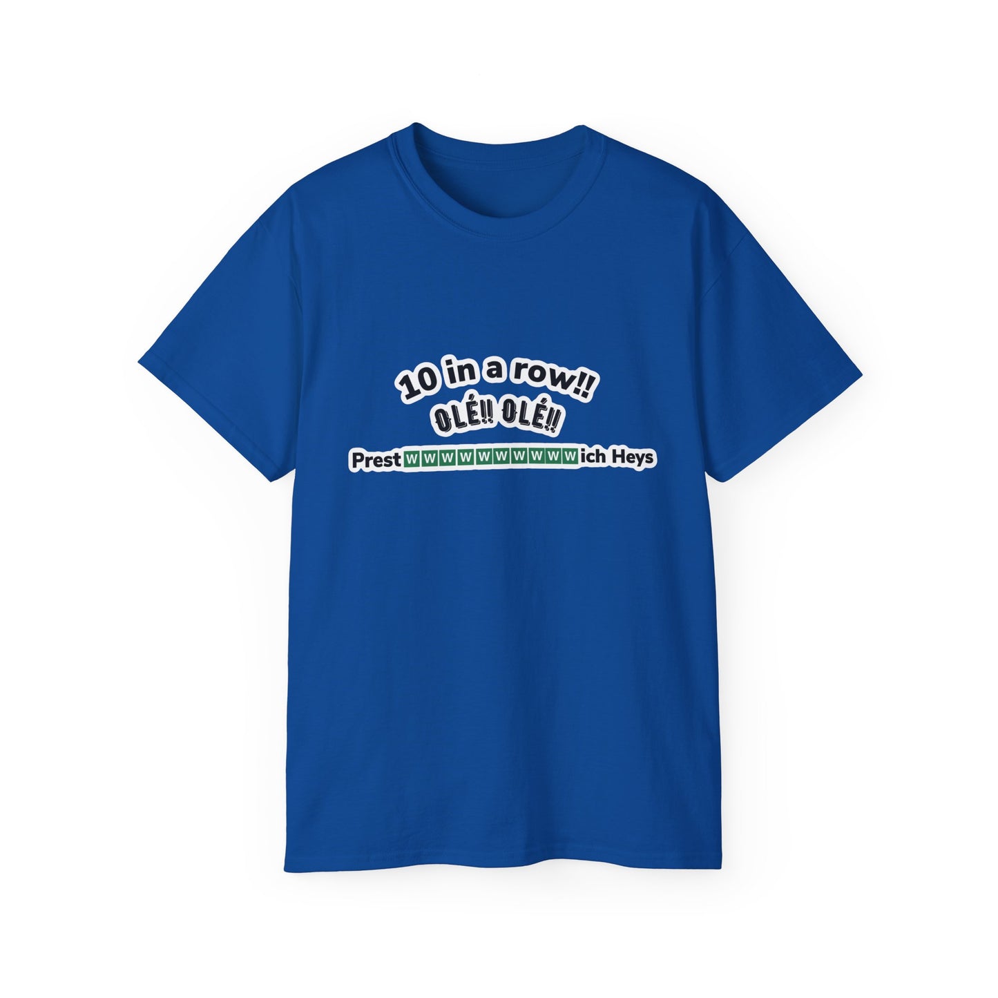 Prestwwwwwwwwwwich Heys Unisex Ultra Cotton Tee