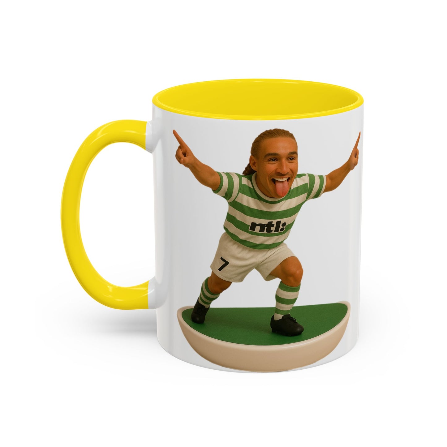 Henrik Larsson Subbuteo Mug - Celtic