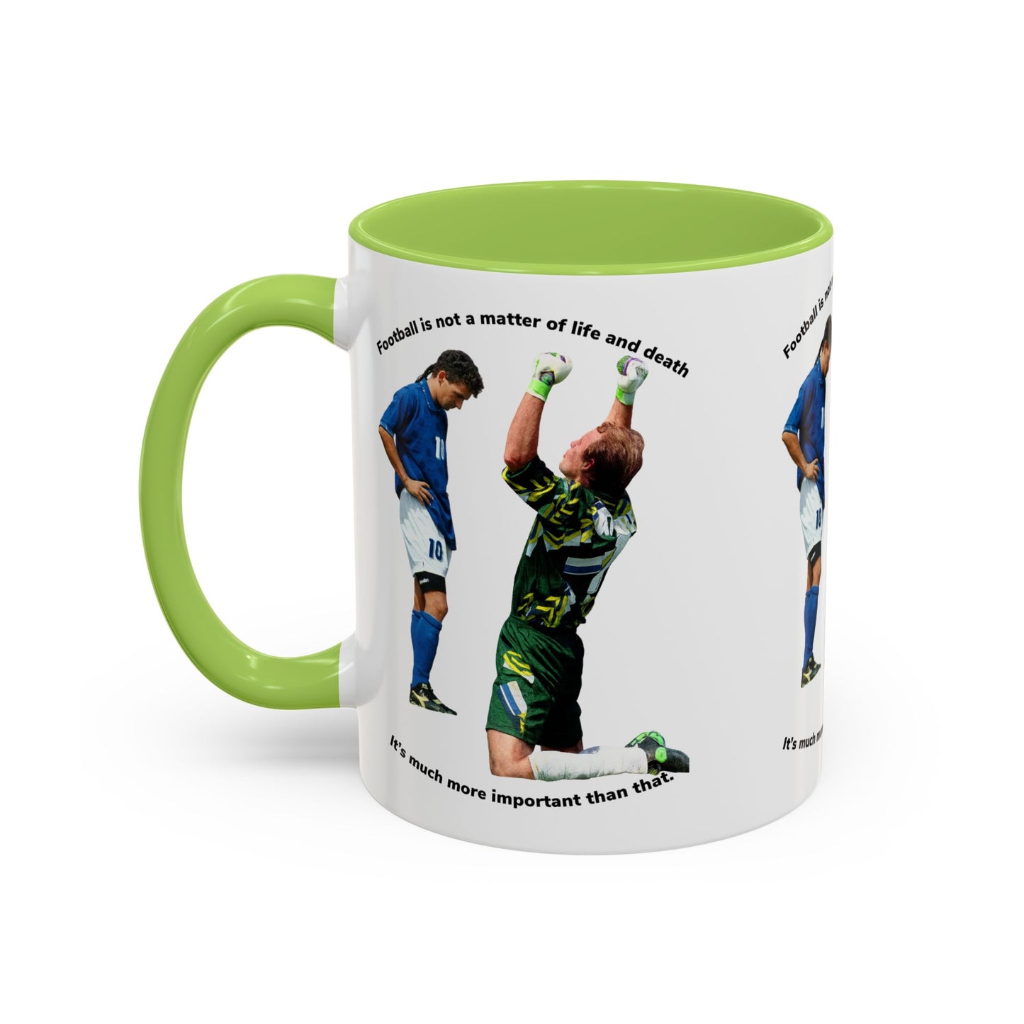 Roberto Baggio Football Life and Death Mug