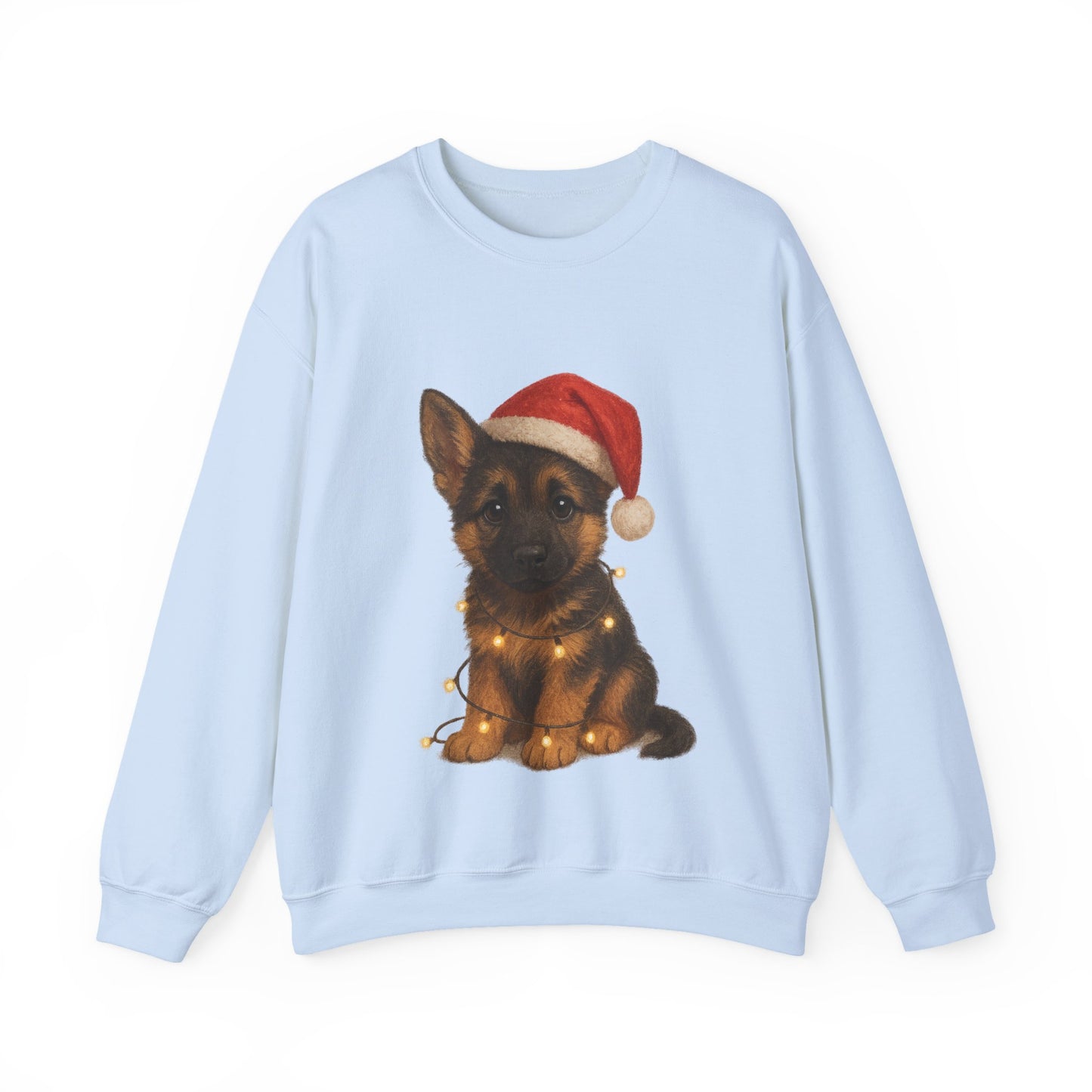 Christmas German Shepherd Puppy Sweatshirt