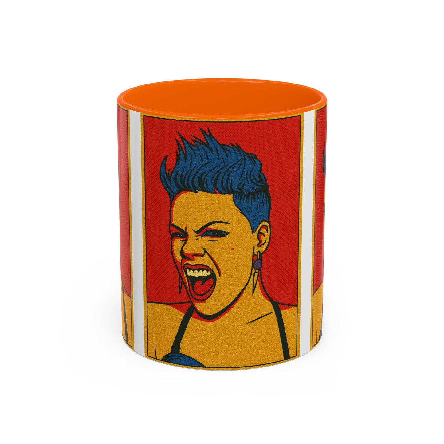 Pink Pop Art Mug