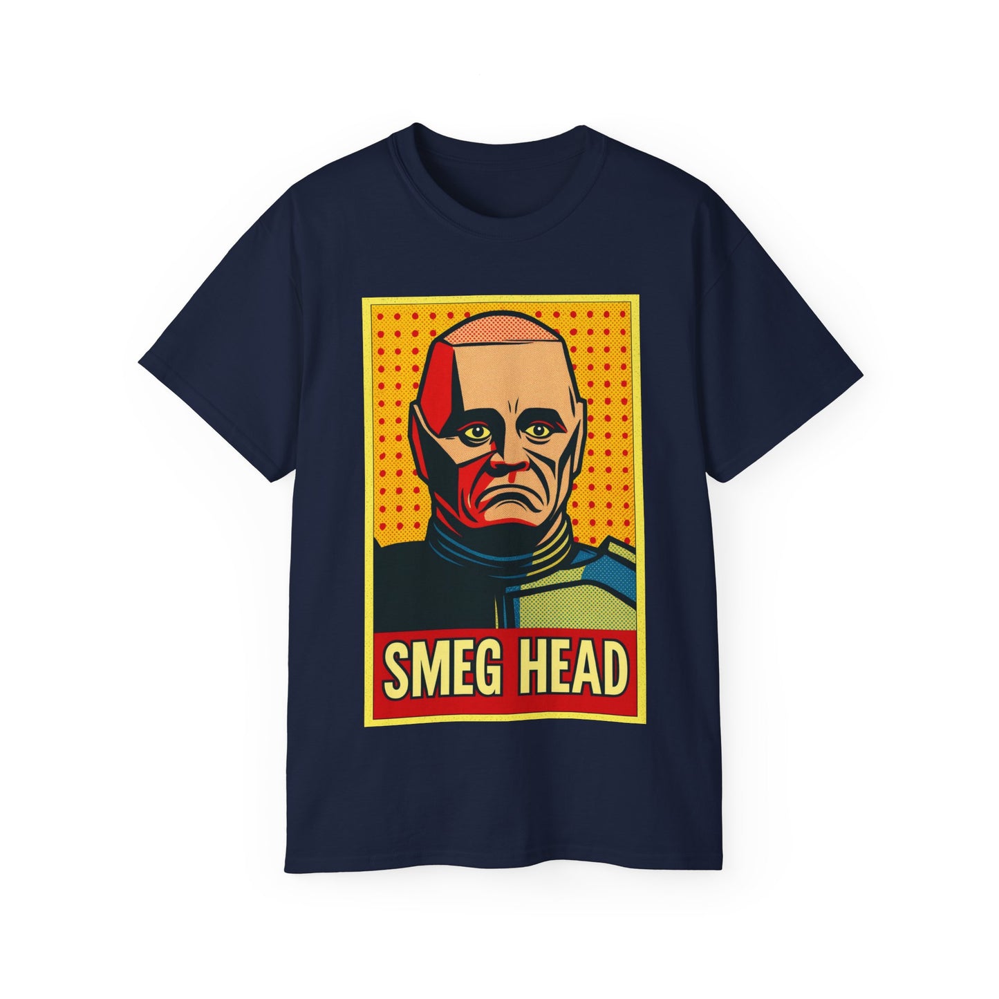 Kryten Smeg Head Red Dwarf T-Shirt
