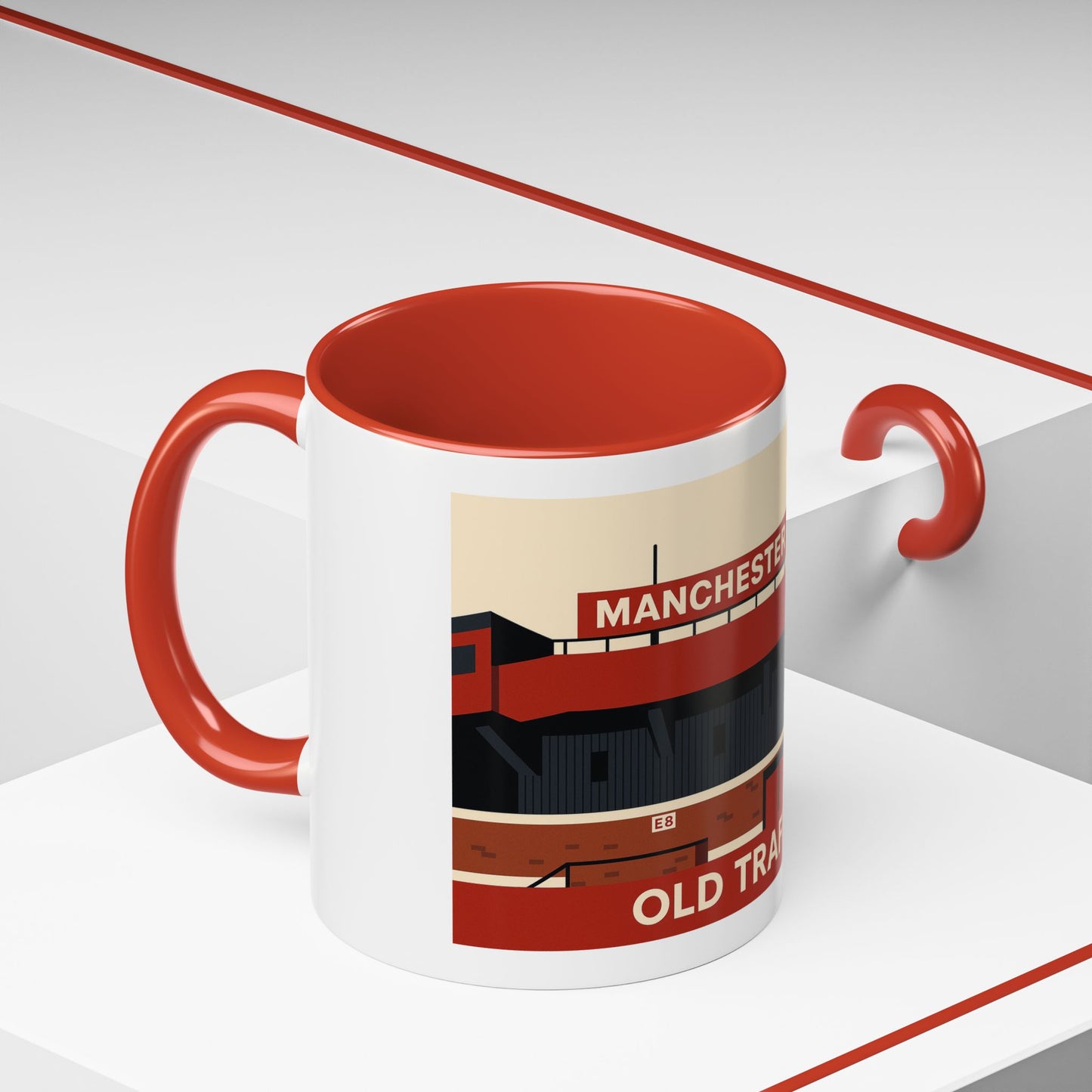 Manchester United - Old Trafford 1980s Mug