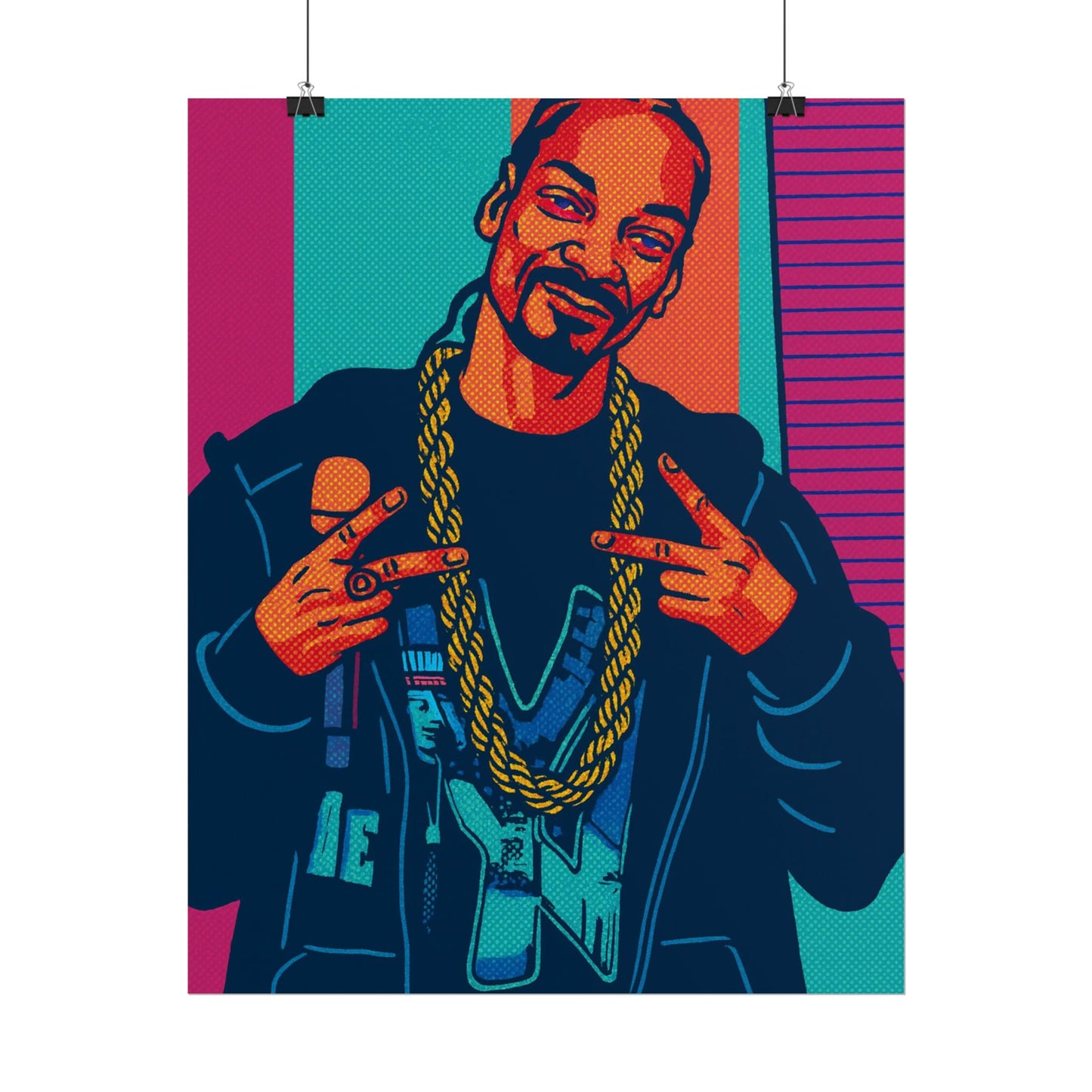 Snoop Dogg Pop Art Poster