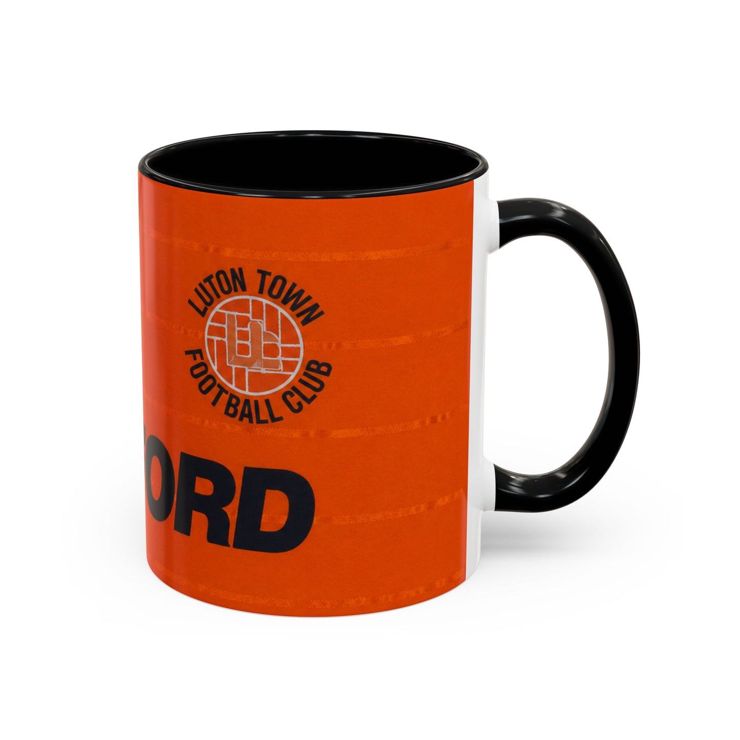 Luton Town 1990s Away Accent Coffee Mug (11, 15oz)