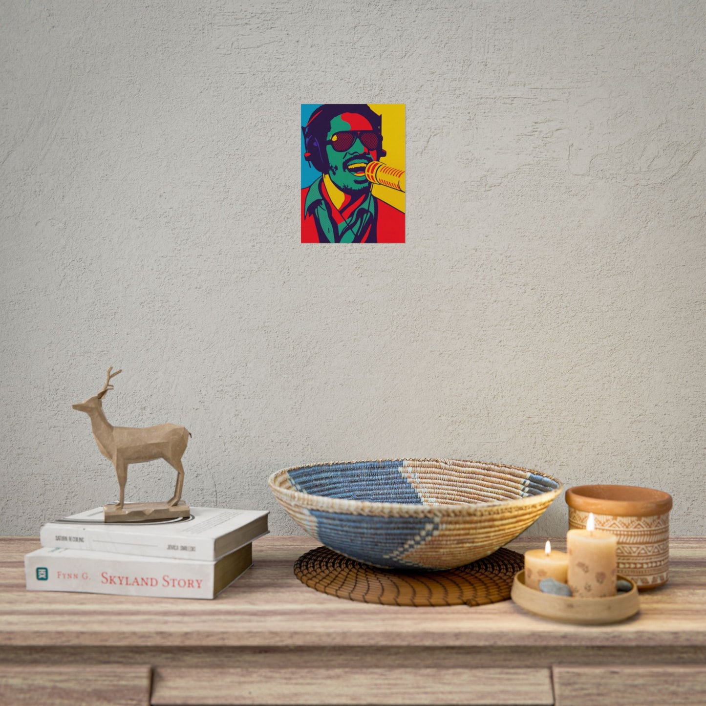 Stevie Wonder Pop Art Poster