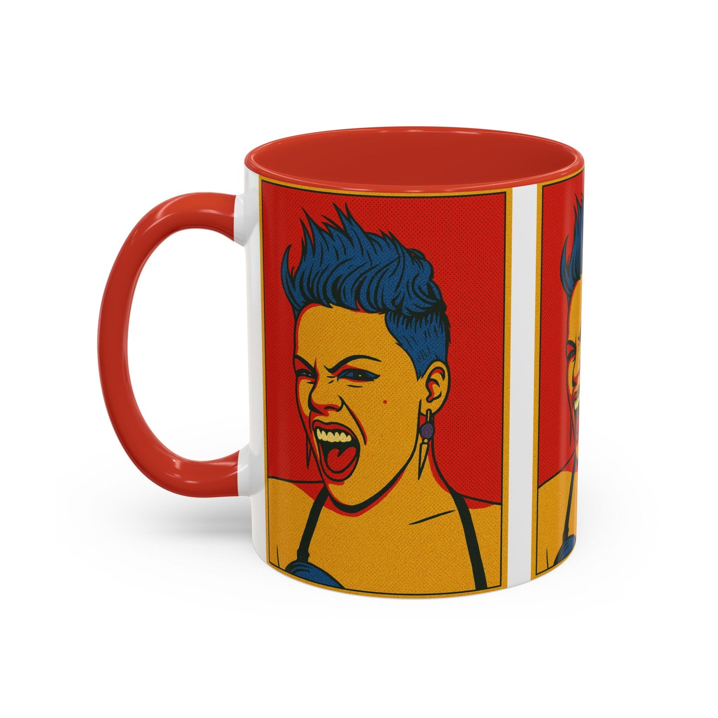 Pink Pop Art Mug