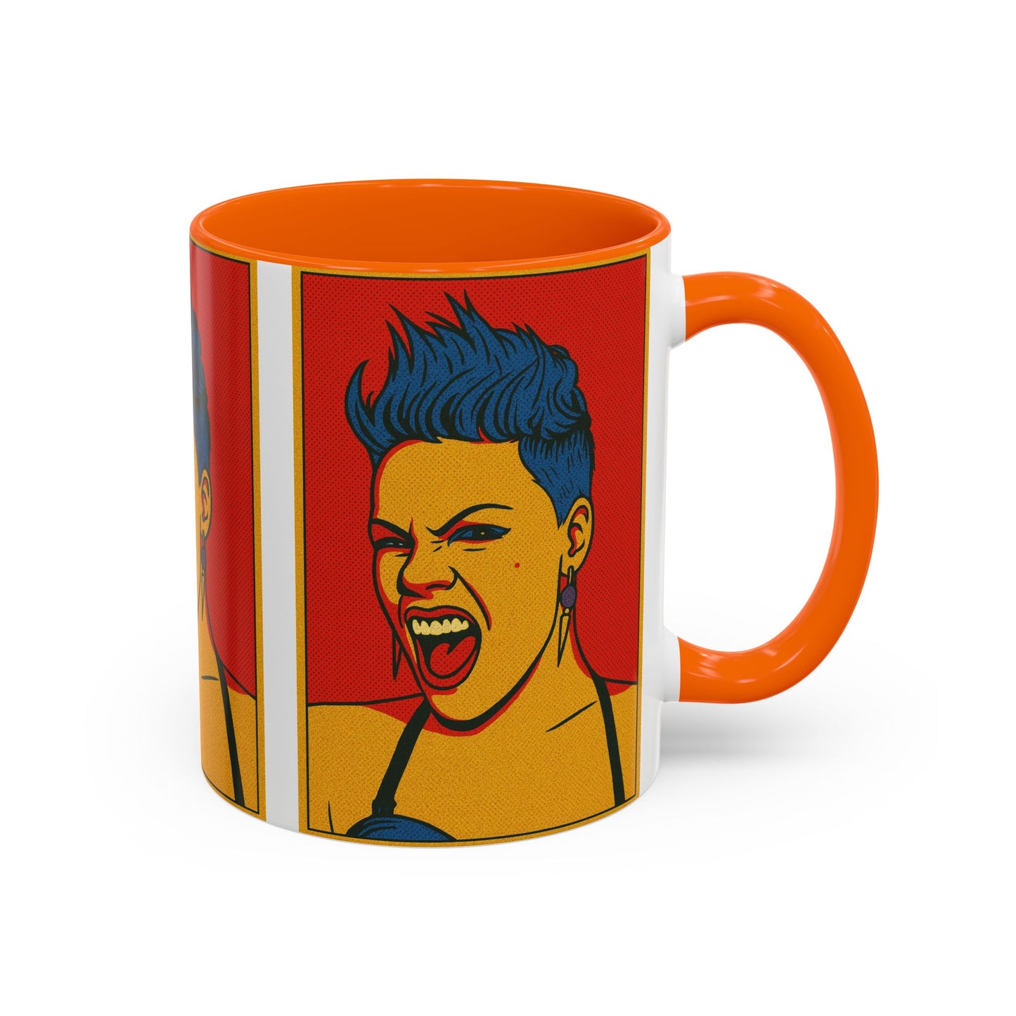 Pink Pop Art Mug
