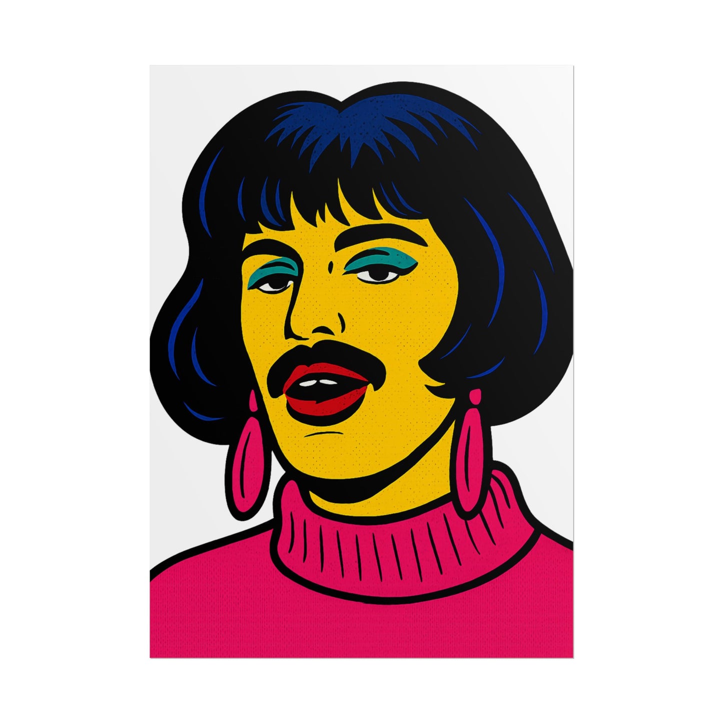 Mercury Pop Art I Want To Break Free Poster