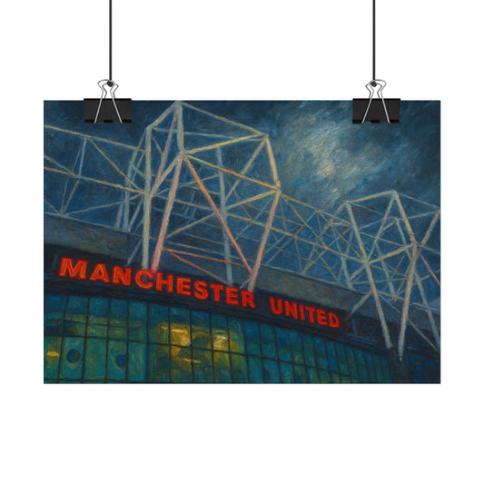 Manchester United Old Trafford Rolled Poster