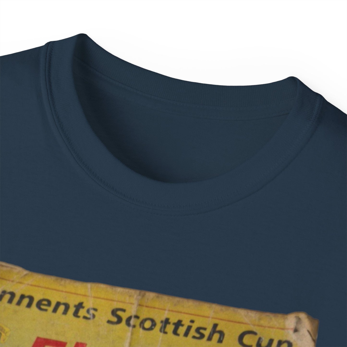 1997 Scottish Challenge Cup Final Programme Poster Unisex Ultra Cotton Tee